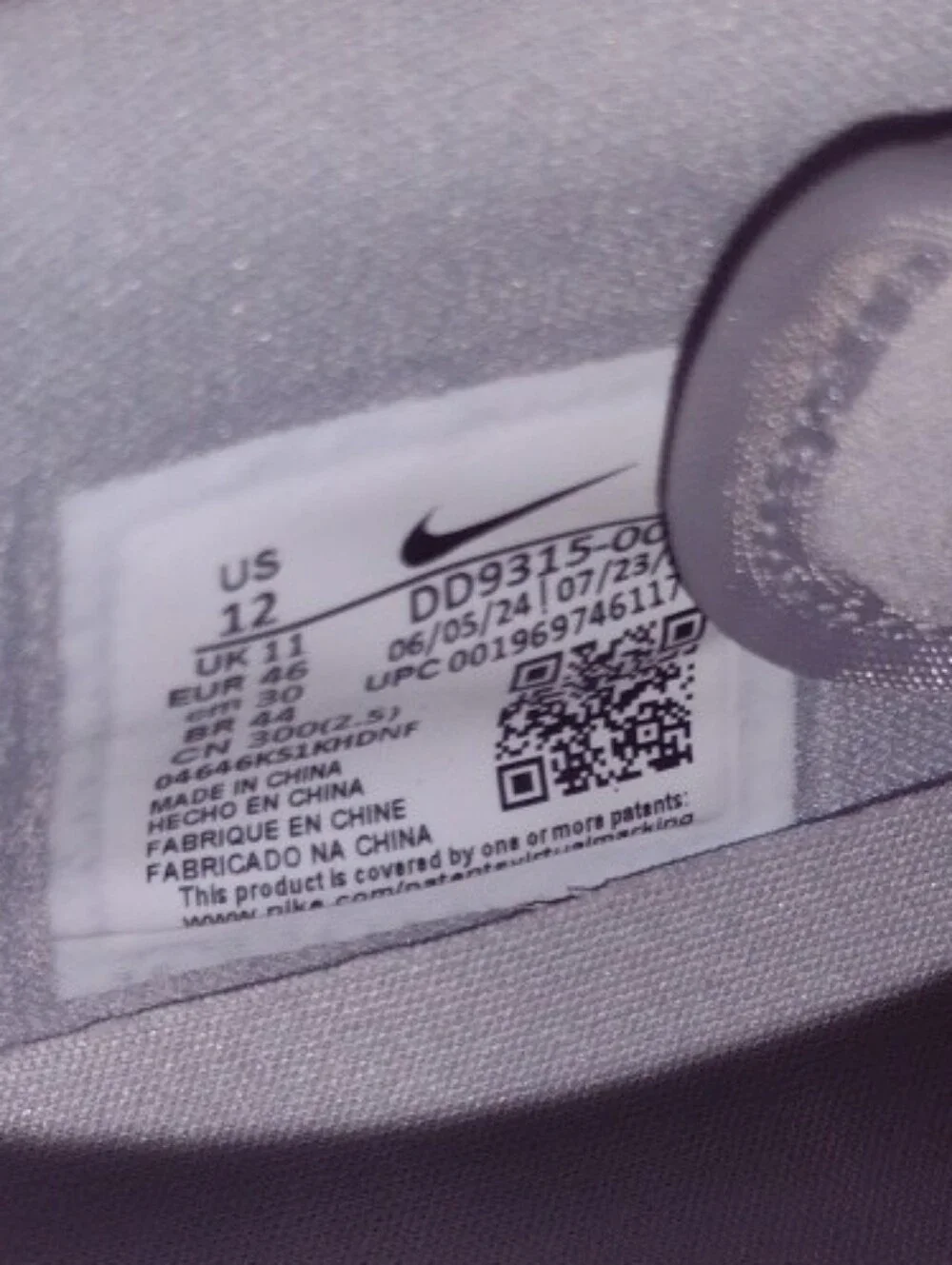 Nike Air Jordan 1 Low Men's Gray And White Golf Shoes (J1111)